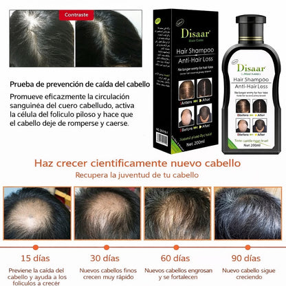 Shampoo Anticaida  Hair Care Disaar - Cabello Más Fuerte y Saludable 🧴