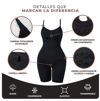 Faja Body Entero de Alta Compresión – Moldea tu figura al instante