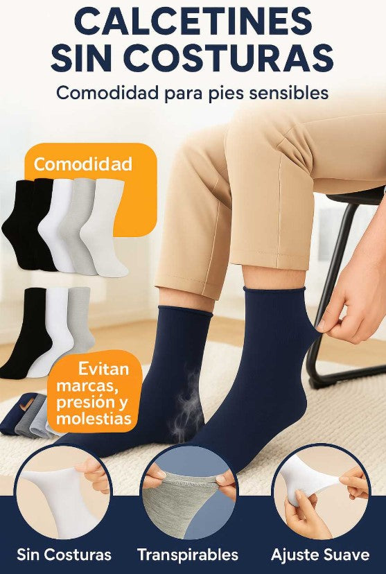 Calcetines Diabetico Premium X12