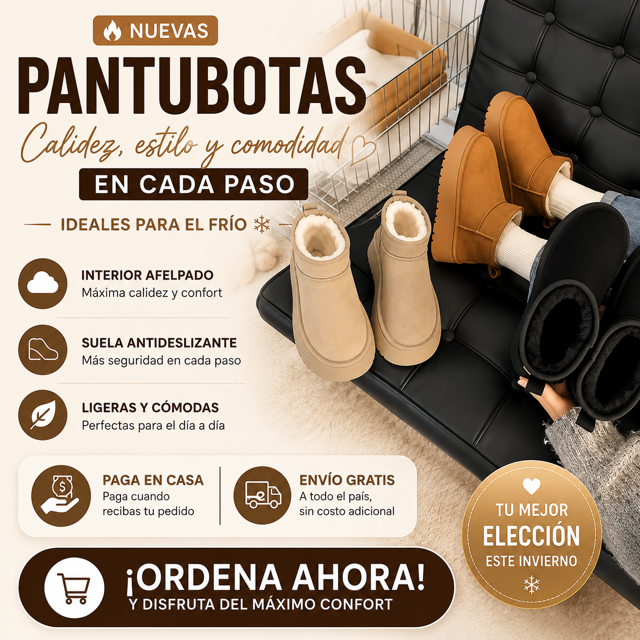 Pantubota con Chiporro - Máxima Calidez