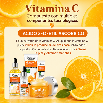 Set Facial Vitamina C Disaar 5 Piezas