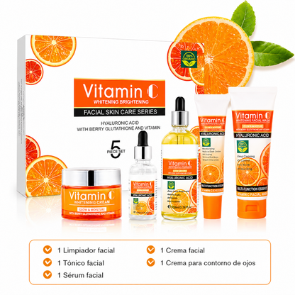 Set Facial Vitamina C Disaar 5 Piezas