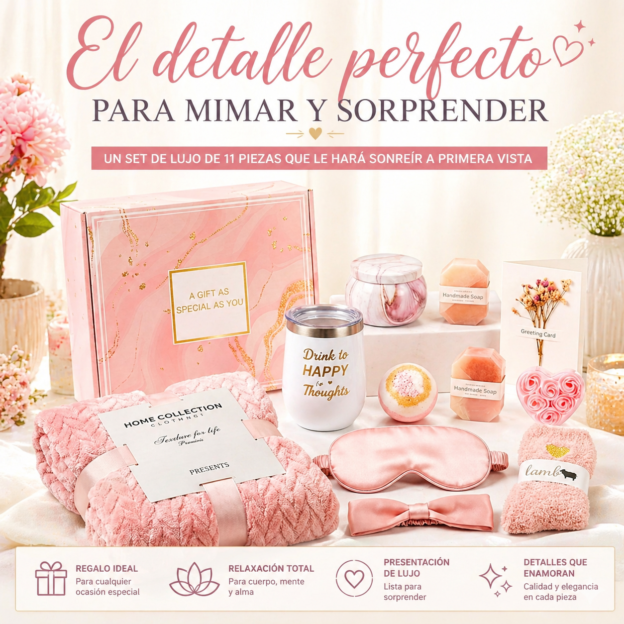 Kit Spa Cuidado Personal – El Regalo Perfecto para Sorprender 💖