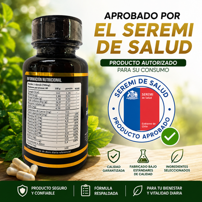 NAD+RESVERATROL | 60 Cápsulas – Energía y Juventud Celular ✨