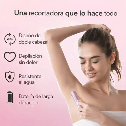 SilkGlide 2-in-1 | Suavidad sin irritación